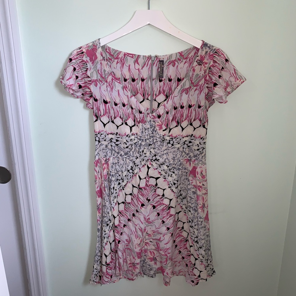 Free People Floral Cocktail Dress